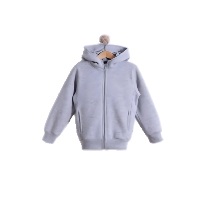 ÜÇİP KAPİŞONLU FERMUARLI HIRKA