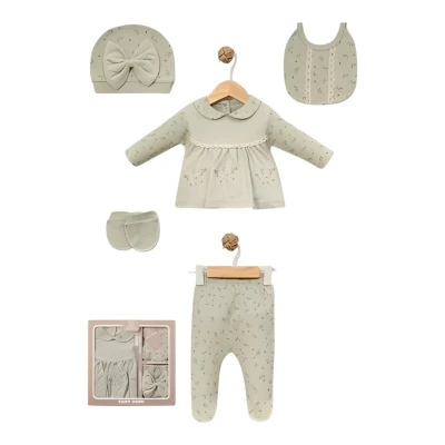 WAFFLE BEBE YAKALI 5 Lİ