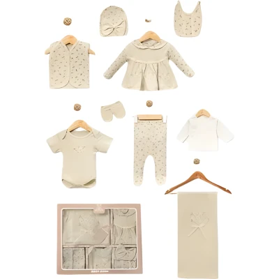 WAFFLE ÇİÇEKLİ 10 LU SET