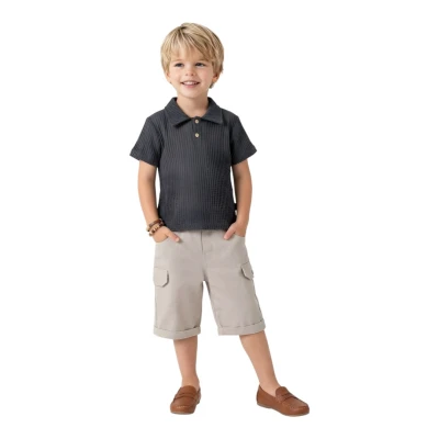 YAZLIK POLO YAKA TRİKO İKİLİ ERKEK TAKIM