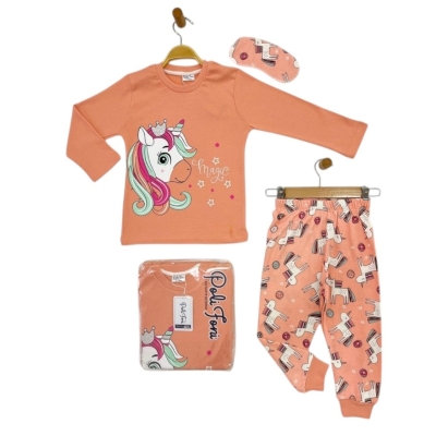 SİMLİ UNICORN 4LÜ SERİ PIJAMA TAKIM   11583020