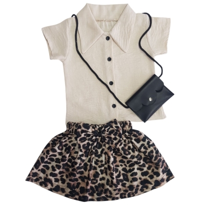 leopar etekli takım