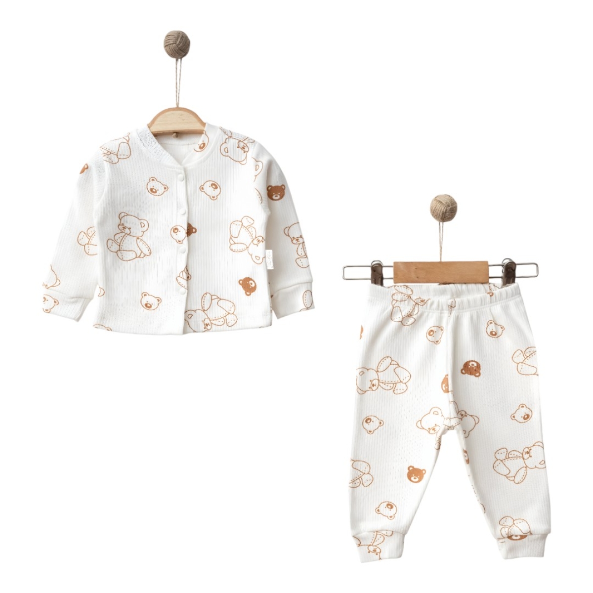 rapor ayı pijama takım